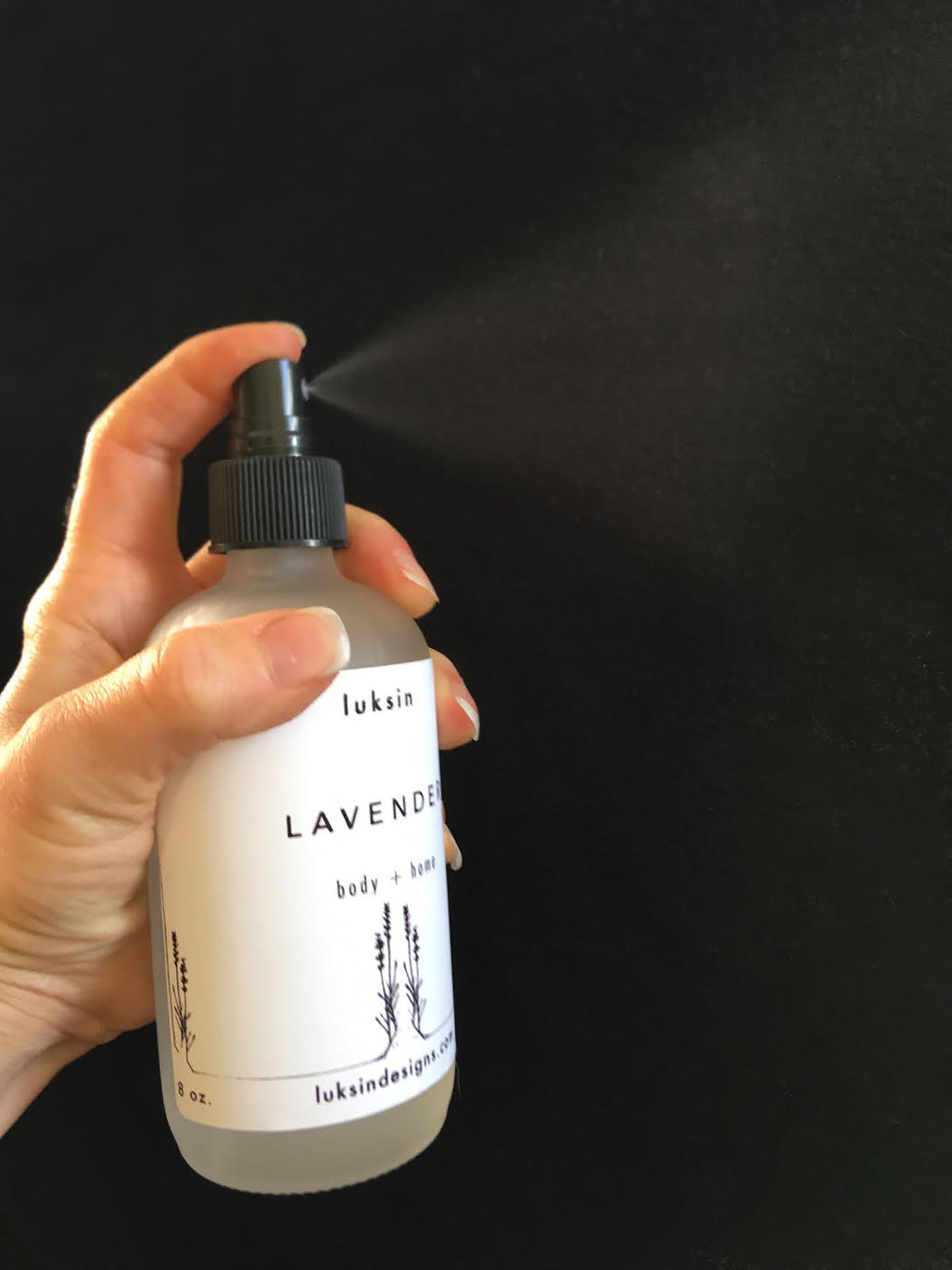 organic french lavender spray mist 8oz.